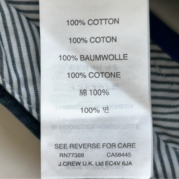 J.Crew Navy Chino Shorts Women’s Size 6 Classic Fit 100% Cotton Summer Style - Picture 5 of 5